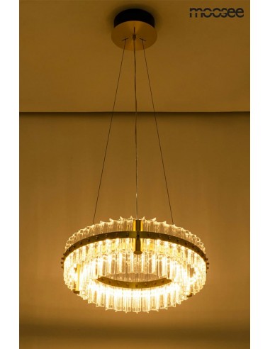 MOOSEE lampa wisząca SATURNUS 47 DUO złota - LED