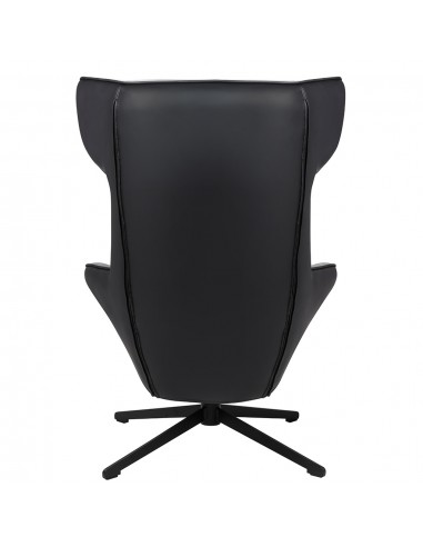 Fotel obrotowy VITA VELVET czarny