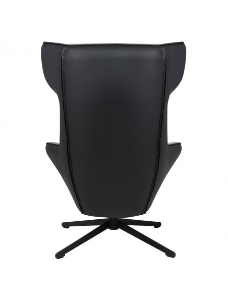 Fotel obrotowy VITA VELVET czarny