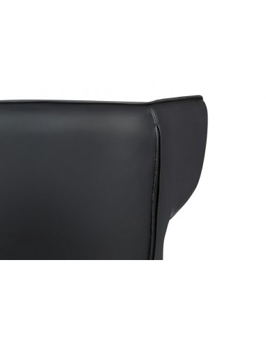 Fotel obrotowy VITA VELVET czarny