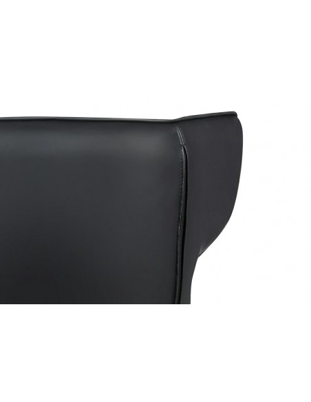 Fotel obrotowy VITA VELVET czarny