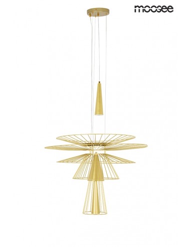 MOOSEE lampa wisząca SESTO złota