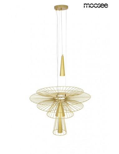MOOSEE lampa wisząca SESTO złota