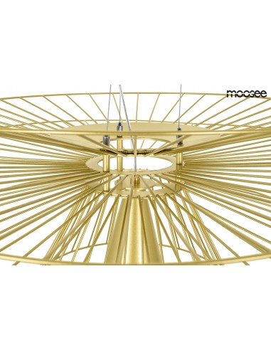 MOOSEE lampa wisząca SESTO złota