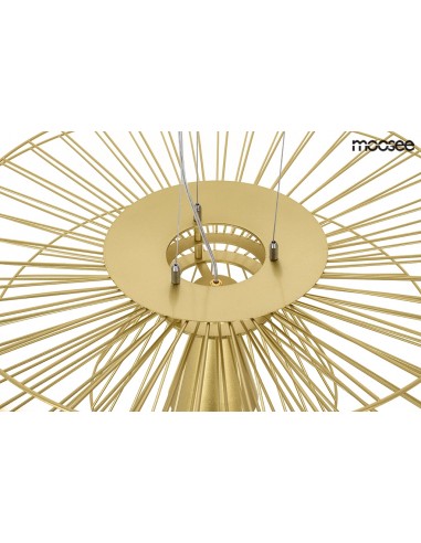 MOOSEE lampa wisząca SESTO złota