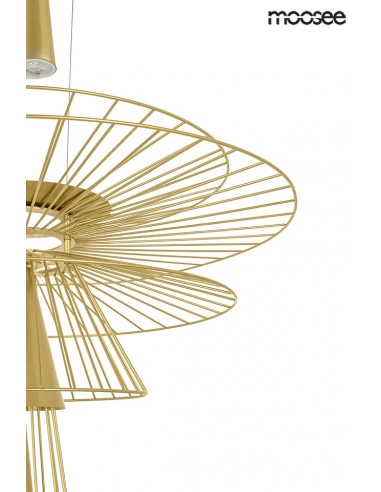 MOOSEE lampa wisząca SESTO złota