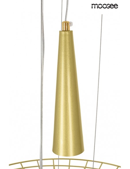 MOOSEE lampa wisząca SESTO złota