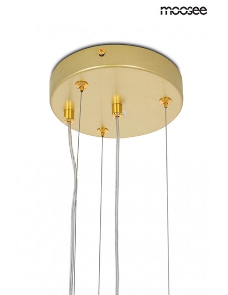 MOOSEE lampa wisząca SESTO złota