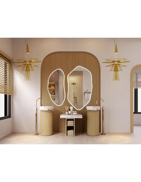 MOOSEE lampa wisząca SESTO złota