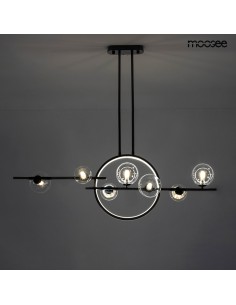 MOOSEE lampa wisząca ALURE LINE TWIN 90 czarna 2