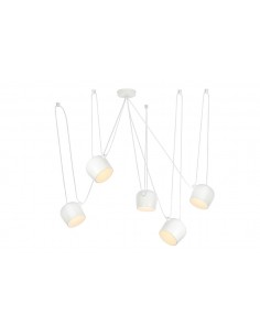 Lampa wisząca EYE 5 biała - LED