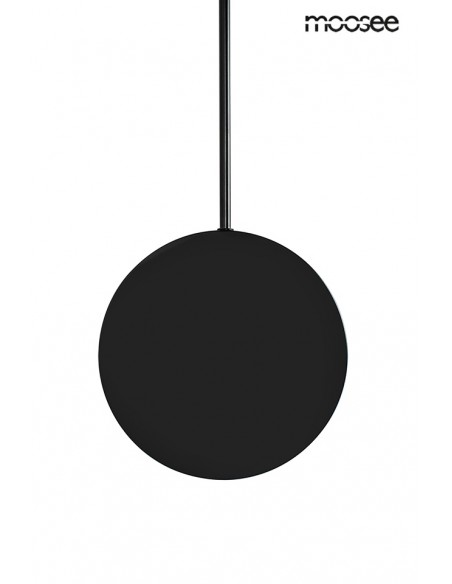 MOOSEE lampa ścienna SHADOW 4 czarna