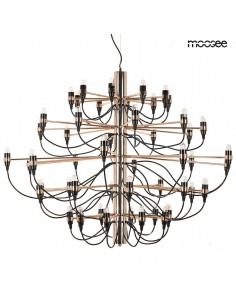 MOOSEE lampa wisząca GINO 100 złota