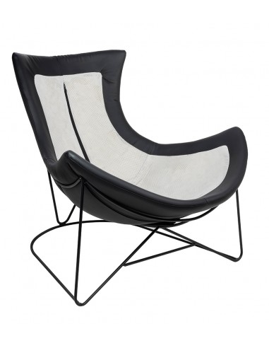 Fotel OTILIA STAND VELVET ciemny  szary welur