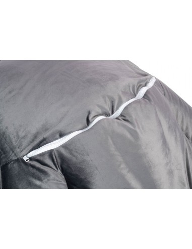 Fotel OTILIA STAND VELVET ciemny  szary welur