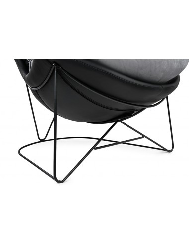 Fotel OTILIA STAND VELVET ciemny  szary welur