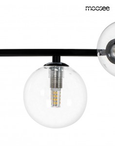 MOOSEE lampa wisząca ALURE LINE TWIN 120 czarna 2