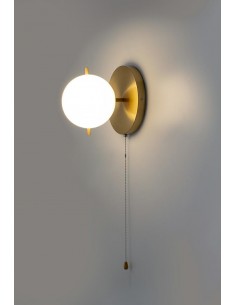Lampa ścienna ORO złota 2