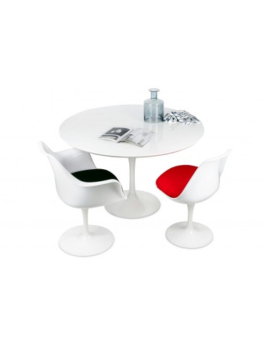 Stół TULIP PREMIUM 100 biały