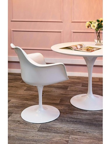 Stół TULIP PREMIUM 100 biały