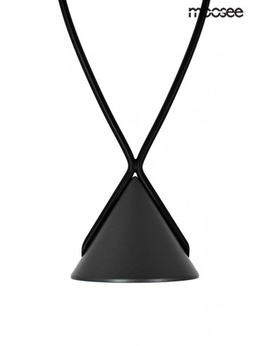 MOOSEE lampa wisząca ATLAS 3 czarna