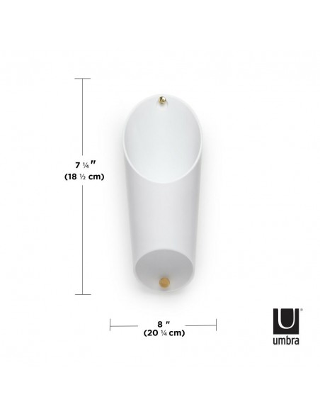 UMBRA kwietnik FLORALINK biały