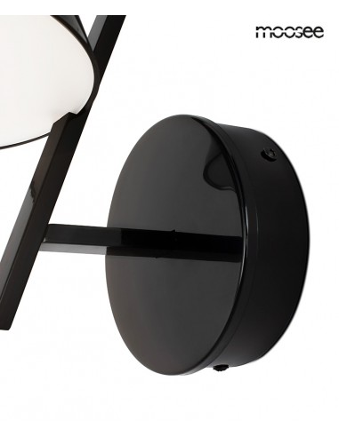 MOOSEE lampa ścienna MAGO czarna