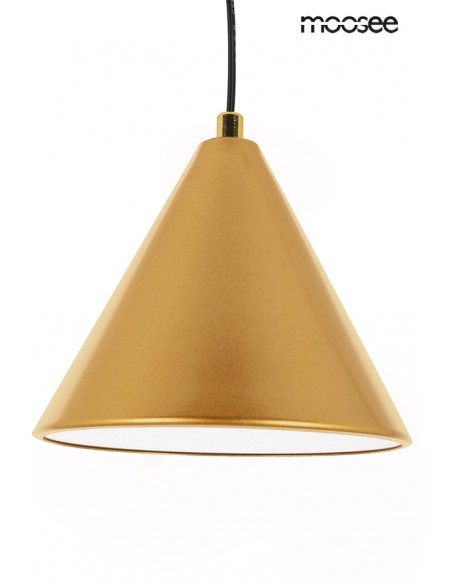 MOOSEE lampa wisząca ACUSTICA złota