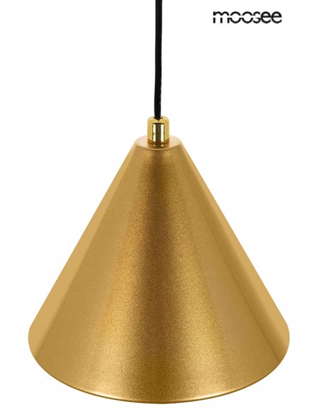 MOOSEE lampa wisząca ACUSTICA złota
