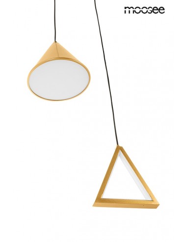 MOOSEE lampa wisząca ACUSTICA złota