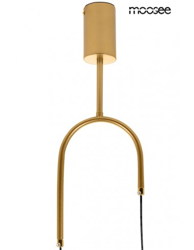 MOOSEE lampa wisząca ACUSTICA złota