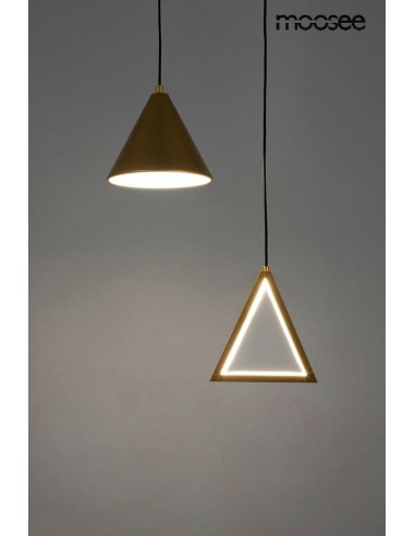 MOOSEE lampa wisząca ACUSTICA złota