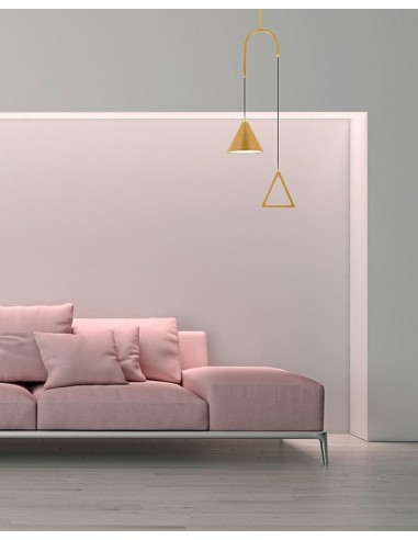 MOOSEE lampa wisząca ACUSTICA złota