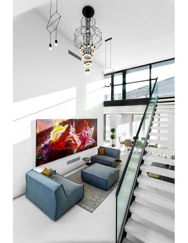 Lampa wisząca FLUSSO 43 czarna