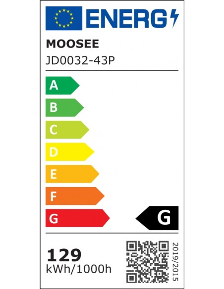 Lampa wisząca FLUSSO 43 czarna