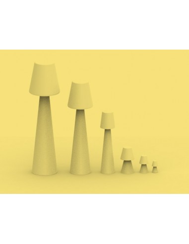 NEW GARDEN lampa podłogowa LOLA 165 BATTERY biała