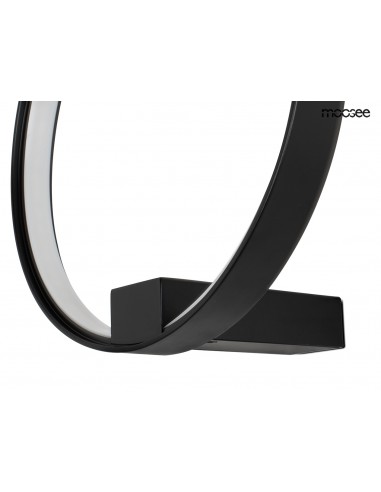 MOOSEE lampa ścienna CIRCLE WALL czarna