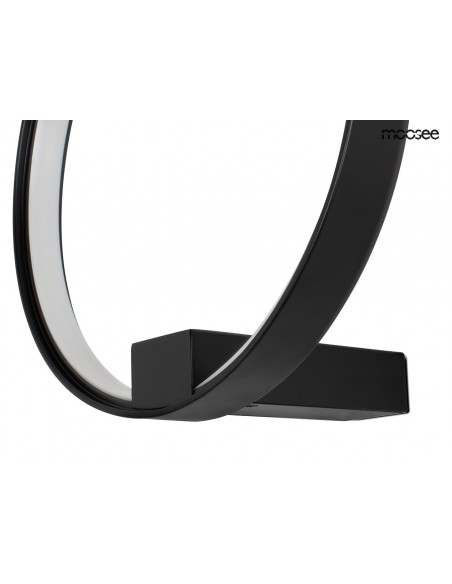 MOOSEE lampa ścienna CIRCLE WALL czarna