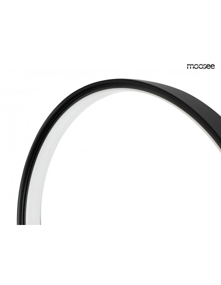 MOOSEE lampa ścienna CIRCLE WALL czarna