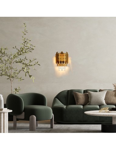MOOSEE lampa ścienna MAJESTIC złota