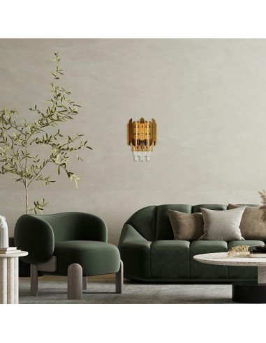 MOOSEE lampa ścienna MAJESTIC złota