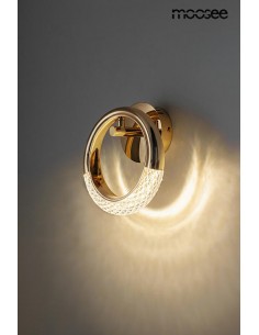 MOOSEE lampa ścienna HELIOS złota 2