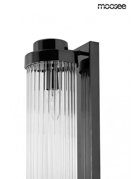 MOOSEE lampa ścienna COLUMN 60 czarna