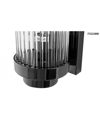 MOOSEE lampa ścienna COLUMN 60 czarna