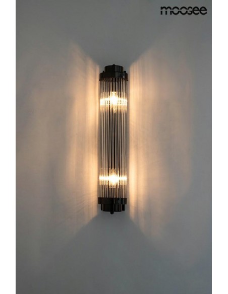 MOOSEE lampa ścienna COLUMN 60 czarna