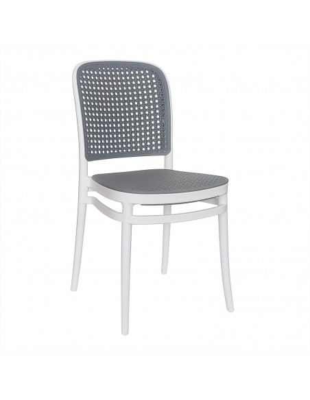 2 krzesła WIKO białe