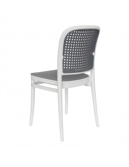 2 krzesła WIKO białe