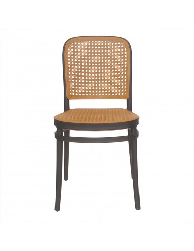 Zestaw stół BISTRO czarny i 4 krzesła WIKO czarne