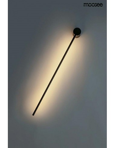 MOOSEE lampa ścienna OMBRE 80 czarna