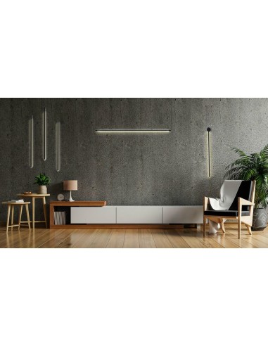 MOOSEE lampa ścienna OMBRE 80 czarna